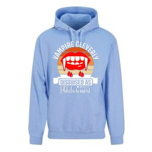 Vampire Cleverly Disguised As Phlebotomist Phlebotomy Tech Lab Tech Unisex Surf Hoodie