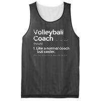 Volleyball Coach Definition Funny Gift Mesh Reversible Basketball Jersey Tank