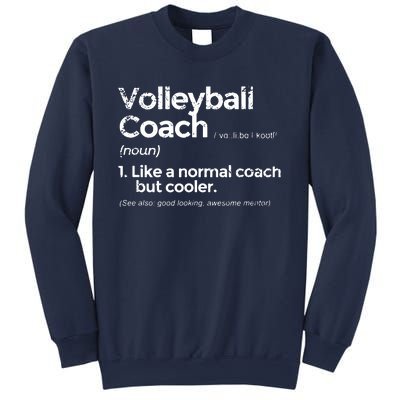 Volleyball Coach Definition Funny Gift Sweatshirt