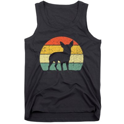 Vintage Chihuahua Design Chihuahua Lovers Tank Top