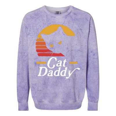 Vintage Cat Daddy Colorblast Crewneck Sweatshirt