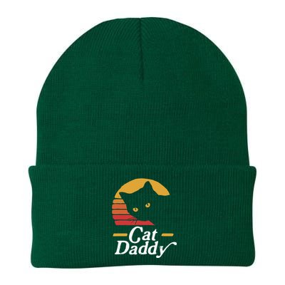 Vintage Cat Daddy Knit Cap Winter Beanie