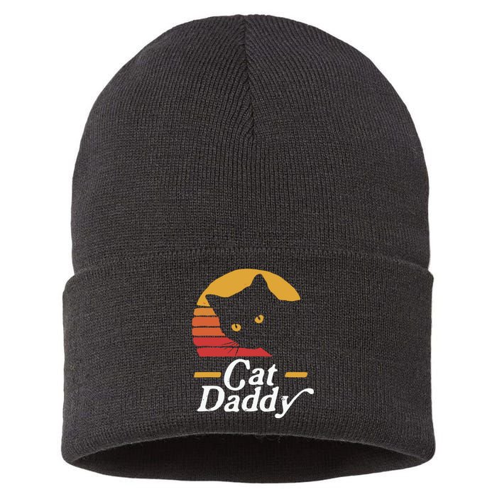 Vintage Cat Daddy Sustainable Knit Beanie