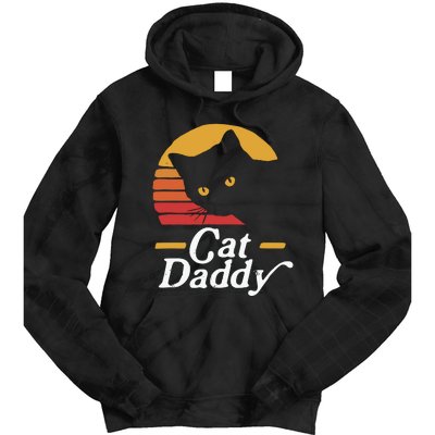 Vintage Cat Daddy Tie Dye Hoodie