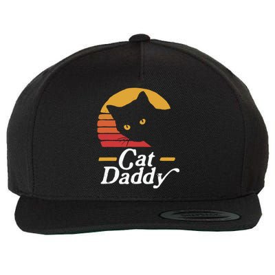 Vintage Cat Daddy Wool Snapback Cap