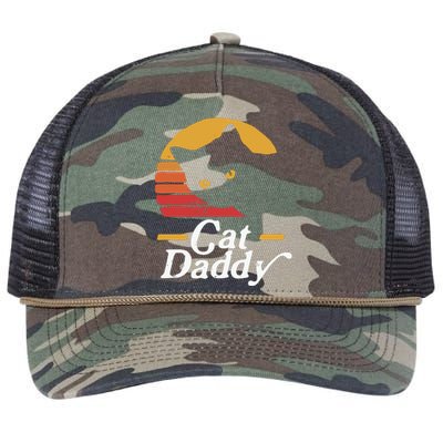 Vintage Cat Daddy Retro Rope Trucker Hat Cap