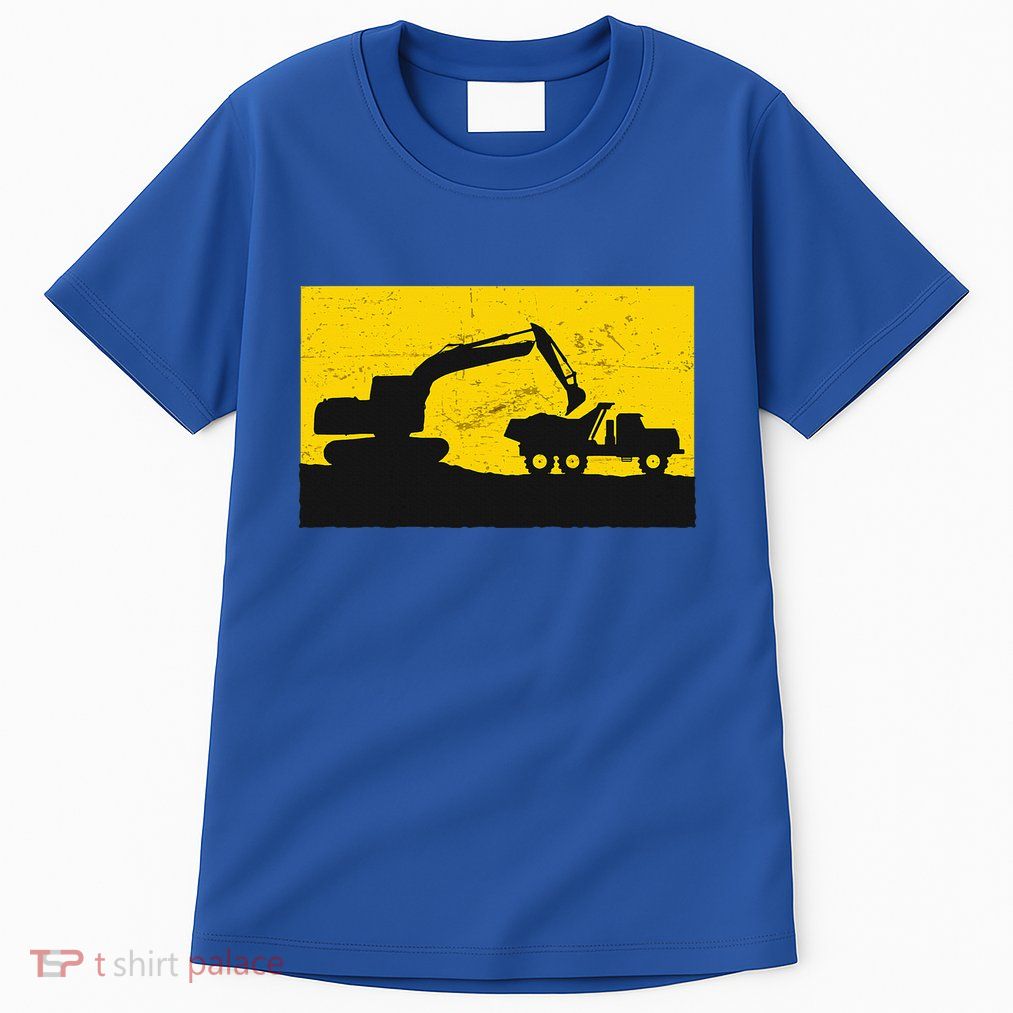 Vintage Construction Equipment Heavy Equipment Operator Tall T-Shirt