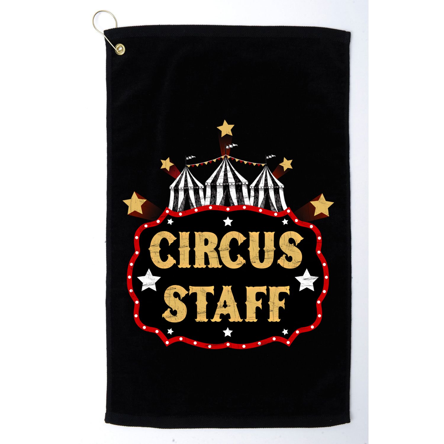 Vintage Costume Event Circus Staff Themed Birthday Party Meaningful Gift Golf Towel