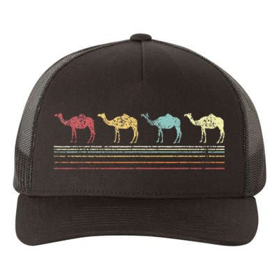 Vintage Camel Enthusiast Retro Design Yupoong Adult 5-Panel Trucker Hat