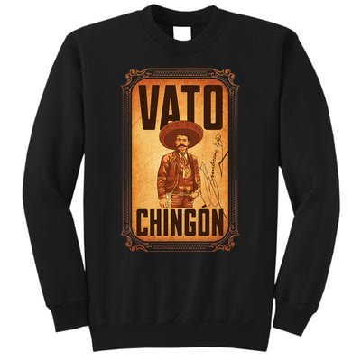 Vato ChingóN. Emiliano Zapata Portrait Sweatshirt