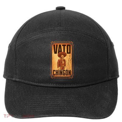 Vato ChingóN. Emiliano Zapata Portrait 7-Panel Snapback Hat