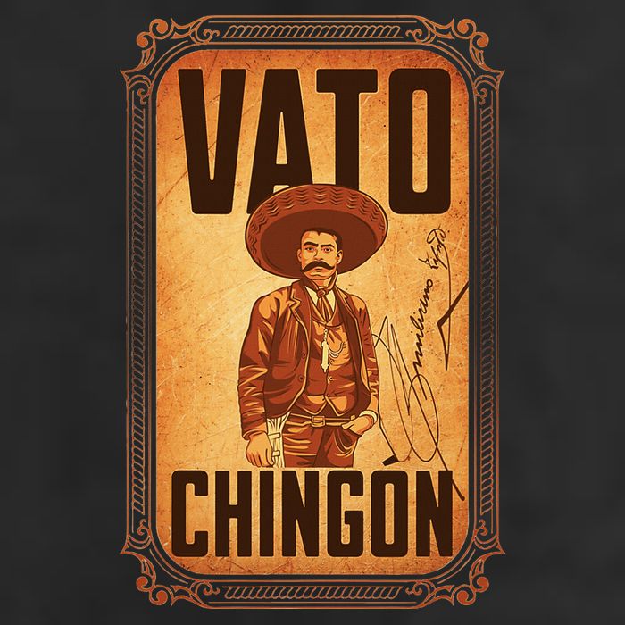 Vato ChingóN. Emiliano Zapata Portrait Adult Drive Performance Visor