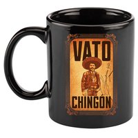 Vato ChingóN. Emiliano Zapata Portrait 11oz C Handle Ceramic Mug