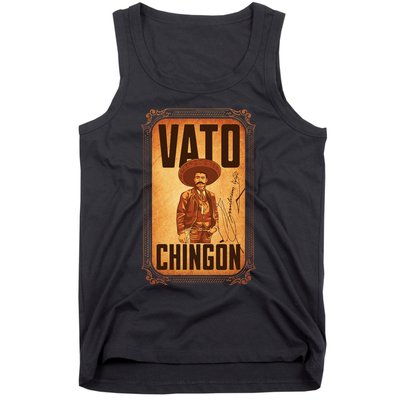 Vato ChingóN. Emiliano Zapata Portrait Tank Top