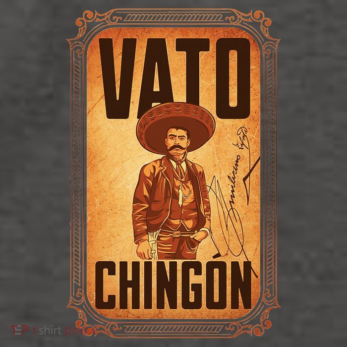 Vato ChingóN. Emiliano Zapata Portrait Vector Backpack