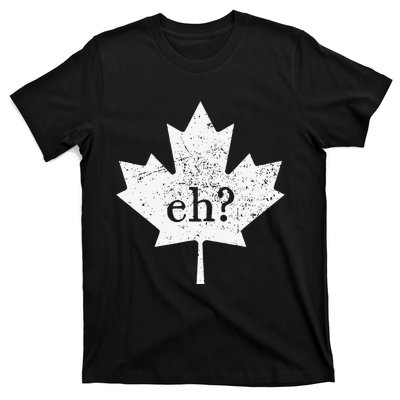 Vintage Canada Eh Maple Leaf Funny Canadian Roots T-Shirt