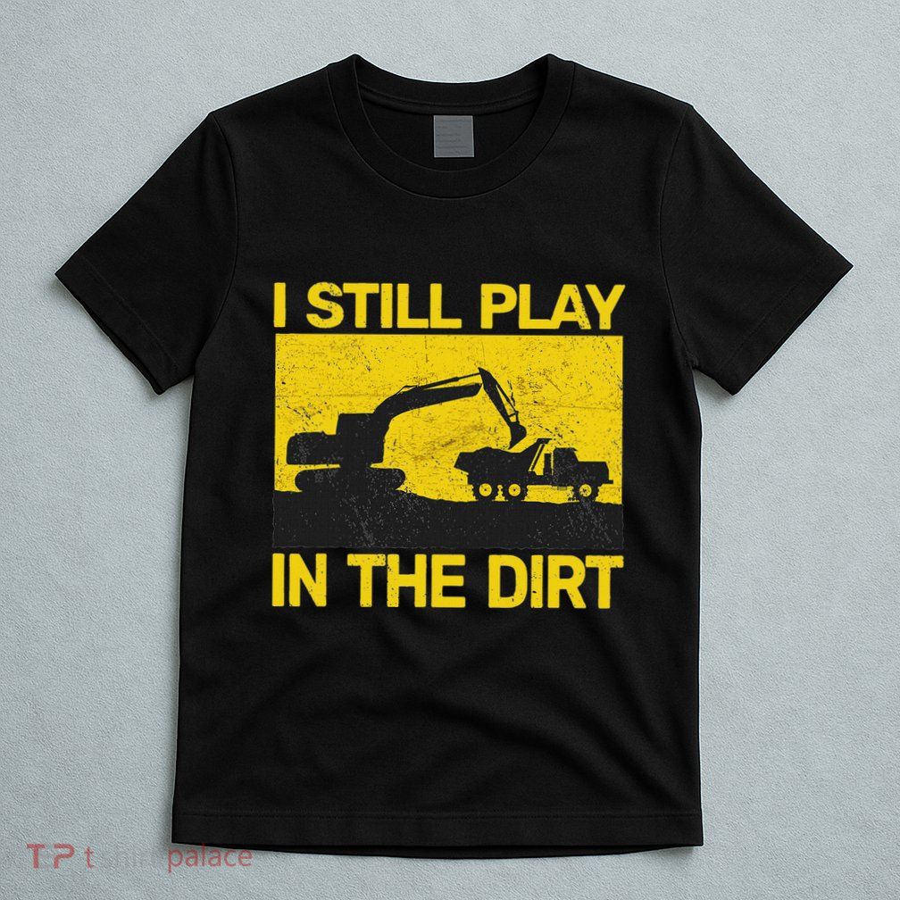 Vintage Construction Equipment Heavy Work T-Shirt