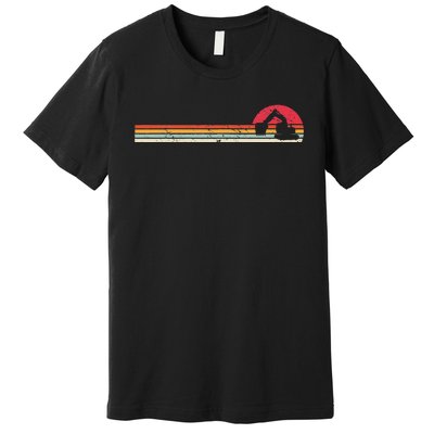 Vintage Construction Equipment Heavy Equipment Operator Premium T-Shirt