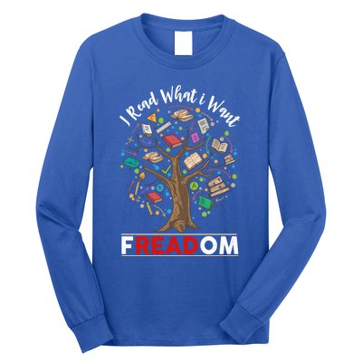 Vintage Censorship Freedom Reading Nerd I Read Banned Books Gift Long Sleeve Shirt