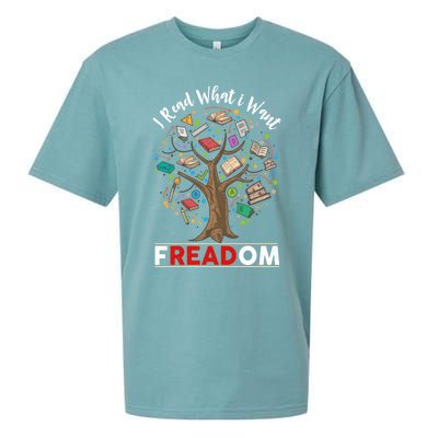 Vintage Censorship Freedom Reading Nerd I Read Banned Books Gift Sueded Cloud Jersey T-Shirt