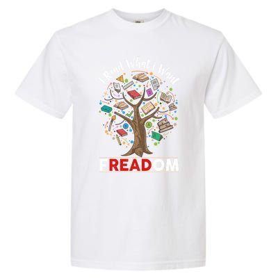 Vintage Censorship Freedom Reading Nerd I Read Banned Books Gift Garment-Dyed Heavyweight T-Shirt