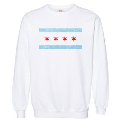 Vintage Chicago Flag Garment-Dyed Sweatshirt