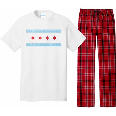 Vintage Chicago Flag Pajama Set