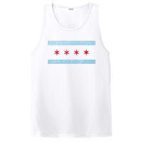 Vintage Chicago Flag PosiCharge Competitor Tank