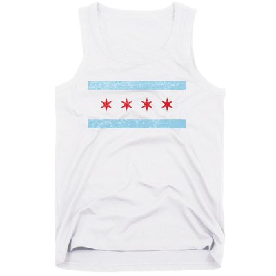 Vintage Chicago Flag Tank Top