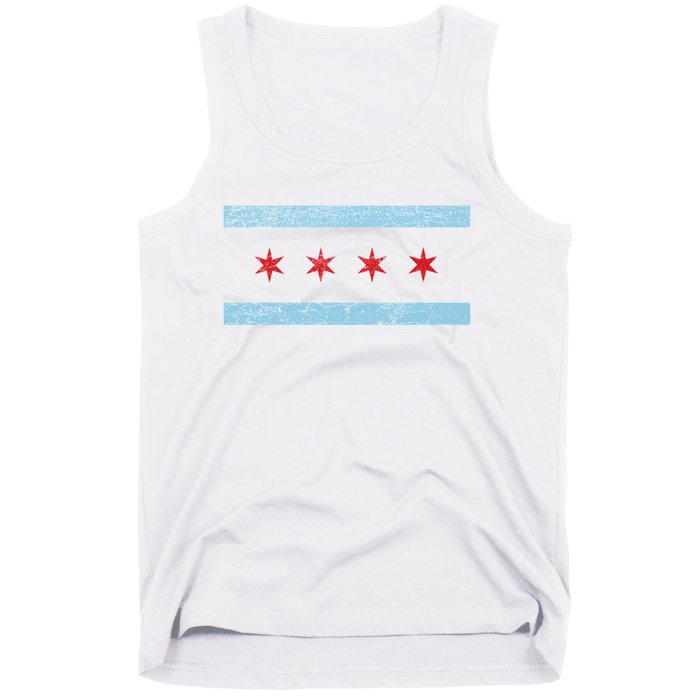 Vintage Chicago Flag Tank Top