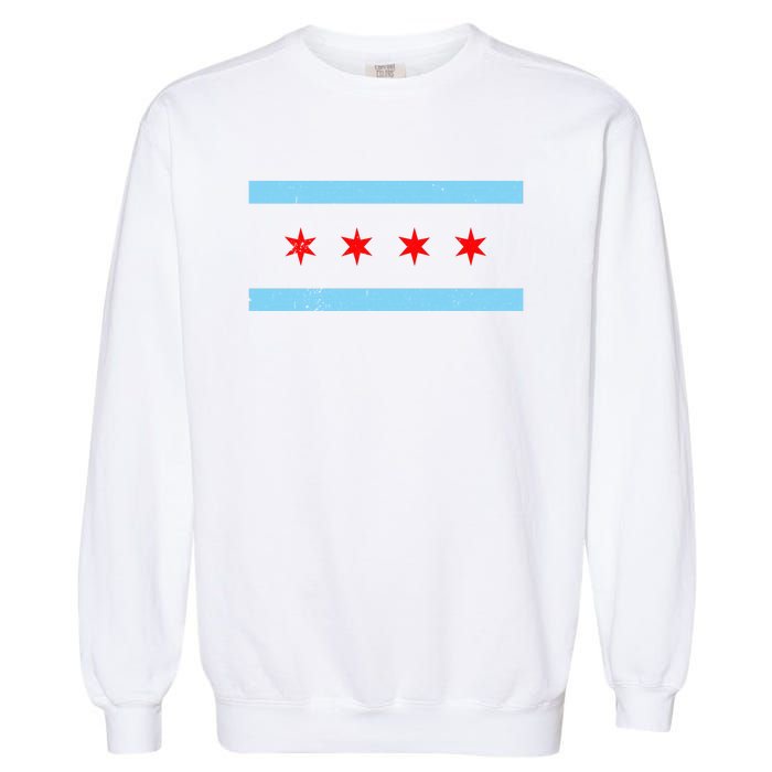 Vintage Chicago Flag Garment-Dyed Sweatshirt