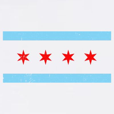 Vintage Chicago Flag T-Shirt