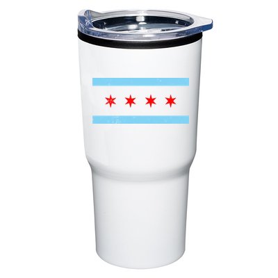 Vintage Chicago Flag Tumbler