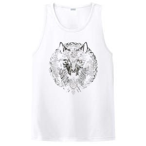 Viking Celtic Fenrir Wolf PosiCharge Competitor Tank