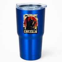 Vintage Catzilla Funny Kitten and Cat  Tumbler