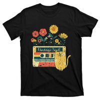 Vintage Ca For Women Retro Soul Flowers Wildflower T-Shirt