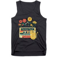 Vintage Ca For Women Retro Soul Flowers Wildflower Tank Top