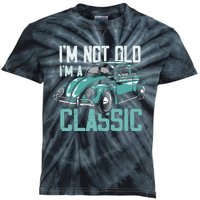 Vintage Car Fan IM Not Old IM A Classic Kids Tie-Dye T-Shirt