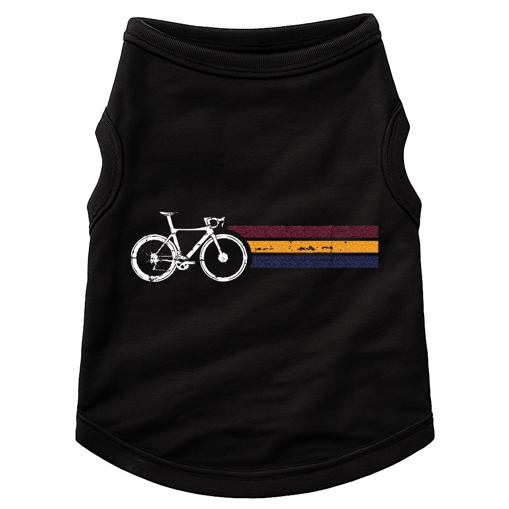 Vintage Cycling Funny Classic Bicycle Bicycling Lover Outfit Doggie Tank