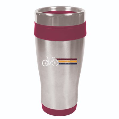 Vintage Cycling Funny Classic Bicycle Bicycling Lover Outfit 16oz Travel Tumbler