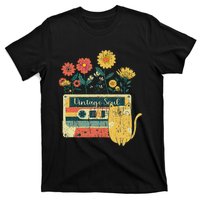 Vintage Ca For Women Retro Soul Flowers Wildflower T-Shirt