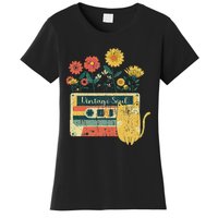 Vintage Ca For Women Retro Soul Flowers Wildflower Women's T-Shirt