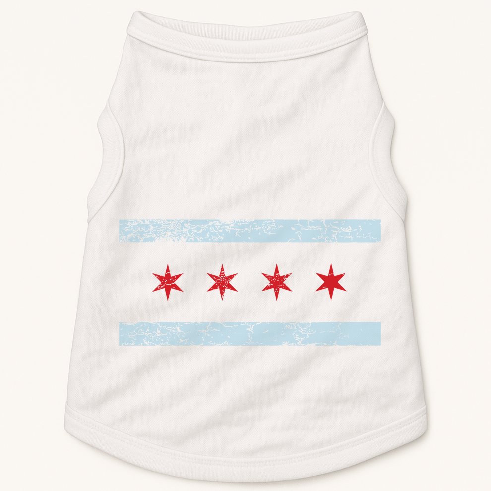 Vintage Chicago Flag Doggie Tank