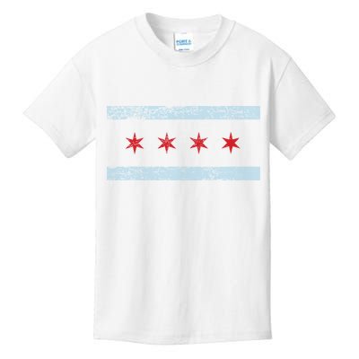 Vintage Chicago Flag Kids T-Shirt