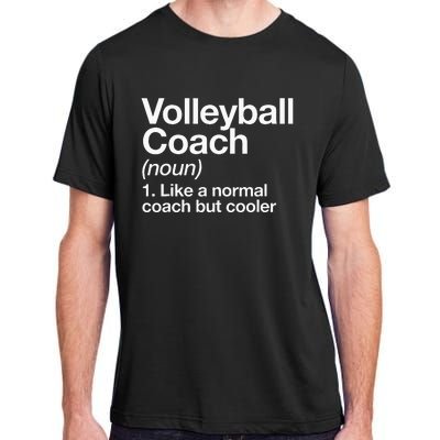 Volleyball Coach Funny Sports Definition Trainer Instructor Adult ChromaSoft Performance T-Shirt