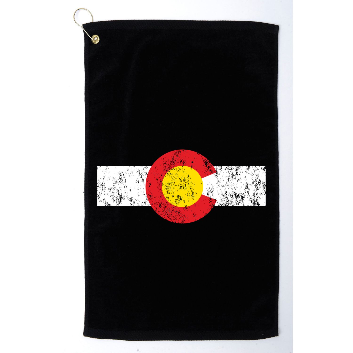 Vintage Colorado Flag Golf Towel