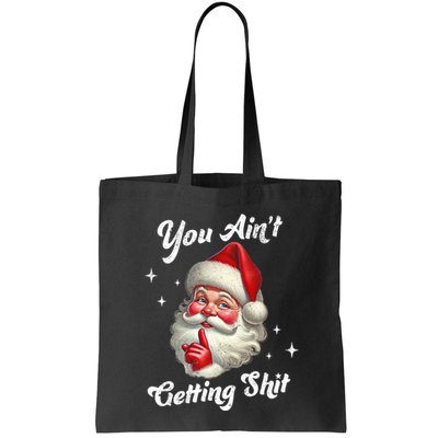 Vintage Christmas Funny Santa Claus Bag