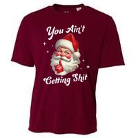 Vintage Christmas Funny Santa Claus Cooling Performance Crew T-Shirt