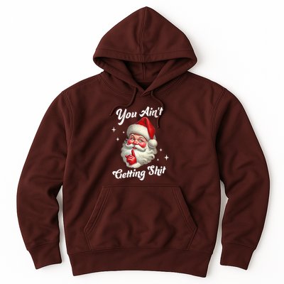 Vintage Christmas Funny Santa Claus Hoodie