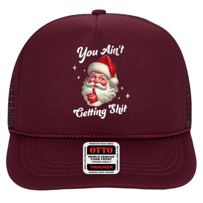 Vintage Christmas Funny Santa Claus Trucker Hat